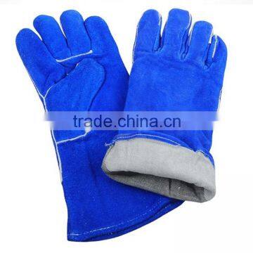 cow split leather safety welding gloves for welders