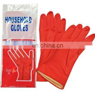 Oil chemical resistant water proof long sleeve industrial Work Safety Gloves Black Yellow Green