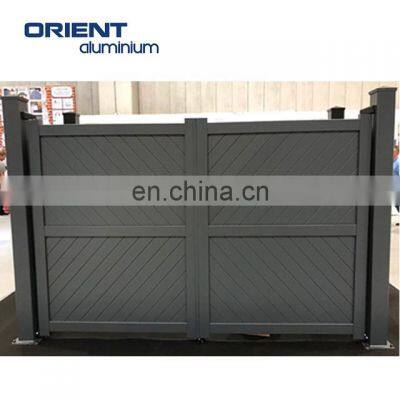Prefab Gate Designs/easy Installation Prefab Modern House Swing Gate