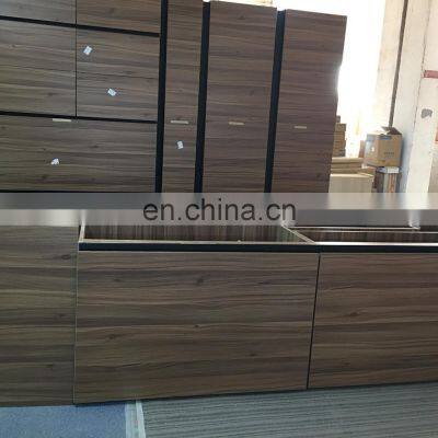 Modular Kitchen Furniture Storage Customized Wood Color Melamine Design Plywood Kitchen Cabinets photo-5