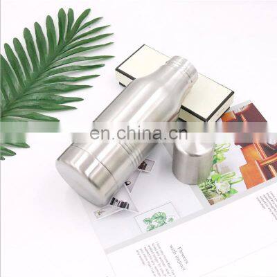 Best Selling 12oz Leak Proof Beer Holder Cooler Stainless Steel Double Wall Insulated Beer Bottle With Opener photo-5