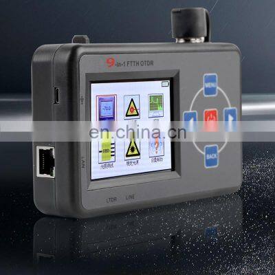 9 in 1 Mini Optical Time Domain Reflectometer 1610nm OTDR Cable Test Homing Line-to-Line Fault Location SC Fiber Optic Connector photo-2