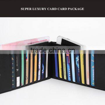 Fashion Genuine Crocodile Skin Leather Card Holder for Men Wallet photo-4