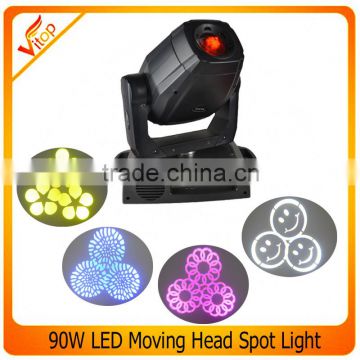 stage lighting 90w led spot, DMX pro led moving head 90w