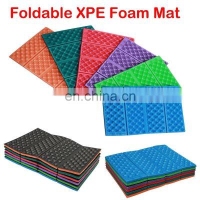 Outdoor Folding Camping Mat XPE Waterproof Seat Foam Pad Chair Picnic Moisture-proof Mattress Beach Mat Pad photo-2