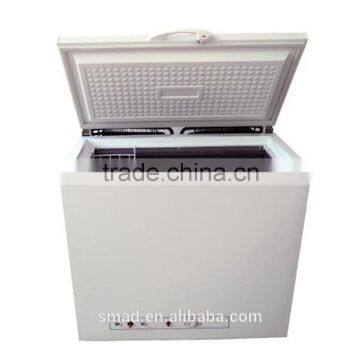 High quality 200L big capacity Deep Chest Lpg Gas Freezer With Lock (xd-200)