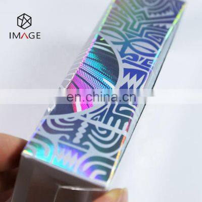 2020 New Design Eco-friendly Inkless Safety-No VOCs Optical Holographic Packaging Boxes for Wine and Cosmetics photo-3