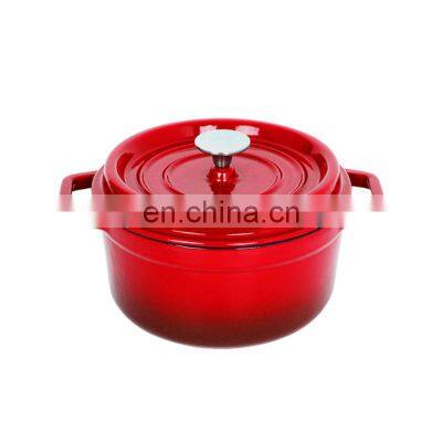 Cast iron pots enamel  insulated food warmer pot casserole