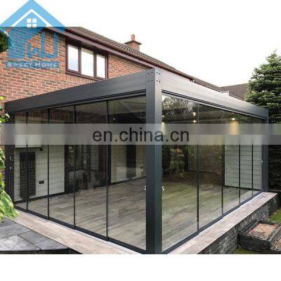 Waterproof Opening Roof Kitchen electric  Pergola for Outdoor aluminum pergola