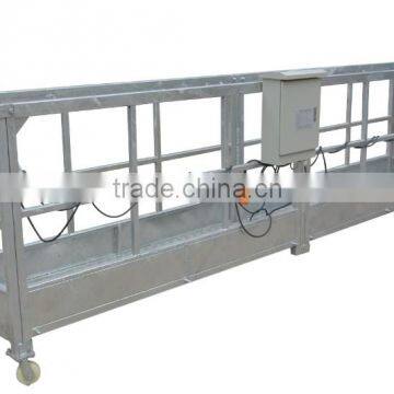 suspended wire rope platform