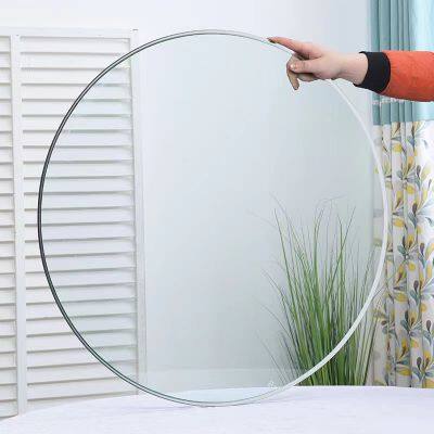Tempered Glass Home Restaurant Dining Room Glass Top Round Rectangle Dining Table Top photo-2