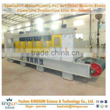 Artificial quartz stone making calibrating slab machine price/quartz stone machine