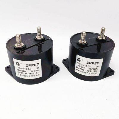 High Current Low Inductance Polypropylene DC Link Capacitors For Inverters Applications