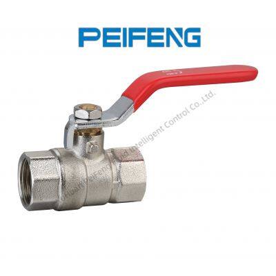 Forged Brass Ball Valve with Steel Handle