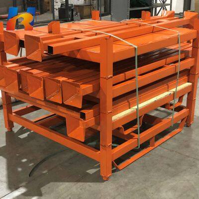 Warehouse Racking Customizable Portable Foldable Steel Storage Rack System Collapsible Stackable Pallet Racks Warehouse Use photo-5