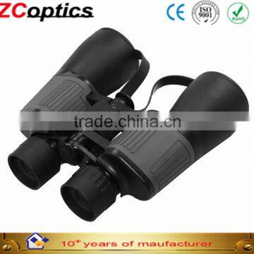 2015 biggest-selling telescope for sightseeing china supplier 10x50 porro binoculars with bak4 prism