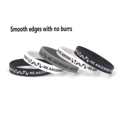Wholesale Souvenir Rubber Bands Printed Silicone Wristband Cheap Promotion for Event photo-4
