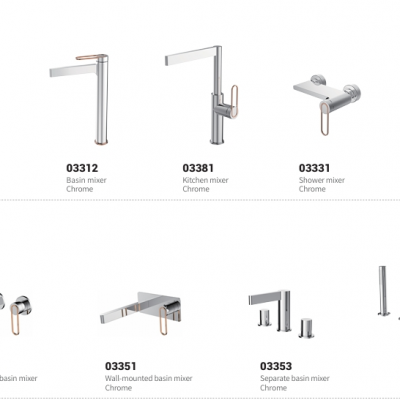 Long Service Life Water-saving Practical and Beautiful Separate Basin/bathtub Mixer photo-3