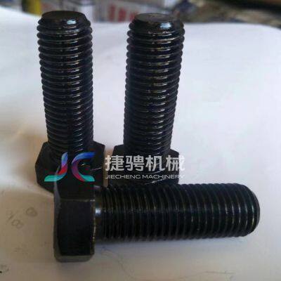 GB5782 DIN931 Hexagon Head Bolt Carbon Steel Black Grade 8.8 Half/Full Thread photo-4