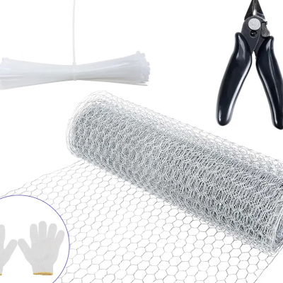 PVC Coated Chicken Wire Fence for Feeding Rabbits