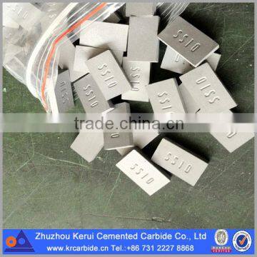 Carbide Segments for granite cutting mining tools                        
                                                Quality Choice