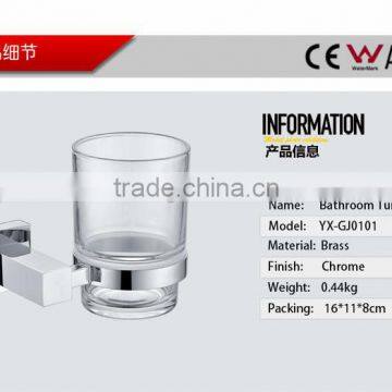 Brass Bathroom Accessories Tumbler & Holder photo-5