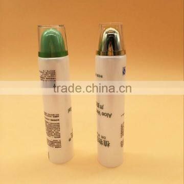 nice acrylic cap with plastic tube for cosmetic packaging