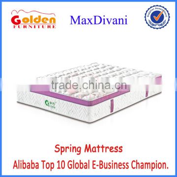 High Quality Bonnel Spring Mattress with Memory Foam Pillowtop GZ2015-2#