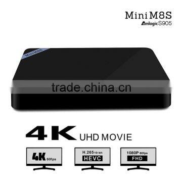 Mini M8s Amlogic S905 Android 5.1WiFi Internet New Smart tv Box photo-2