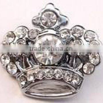 Zinc Alloy Metal Crown Rhinestone Rivets for Dog Collars