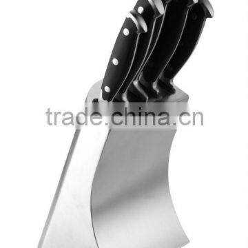 ABS PLASTIC HANDLE 6PCS KITCHEN KNIFE SET