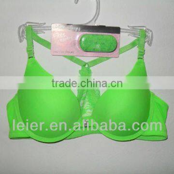 front closure sport bra