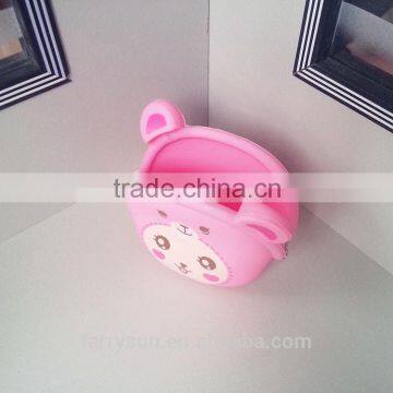 Fashionable Animal Waterproof Rubber Silicon Coin Purse photo-3