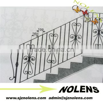 Steel railings hot sale/indoor Iron Railing designs/Forged Iron Railing