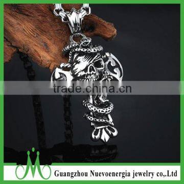 China new fashion stainless steel punk pendant charm pendants for men