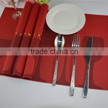 Wineglass European Style Kitchen Placemats Washed Easy Clean Breakfast Lunch Dinner Cup Print Place Mat/ Table Mat Mateial PVC photo-4