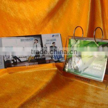 Acrylic Calendar Display Tent