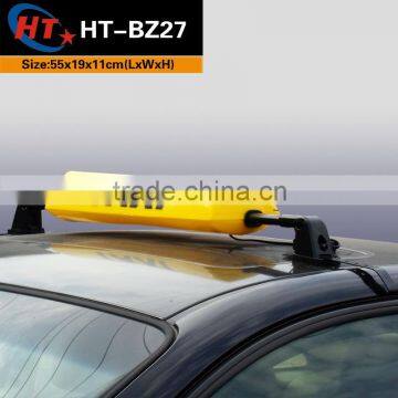 Yellow plastic car roof top light with 2 years warranty