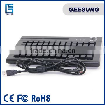 USB Pos Programmable Keyboard with MSR