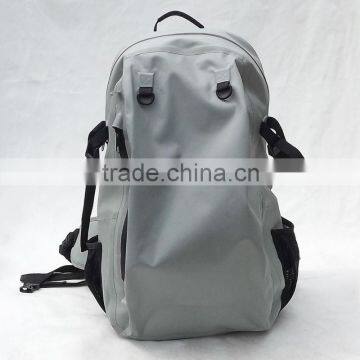 high quality grey TPU waterproof rucksack