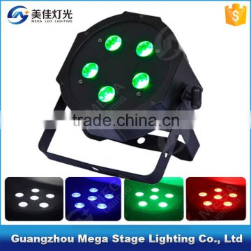 5pcs 10W 4in1 rgbw dmx led mini par can