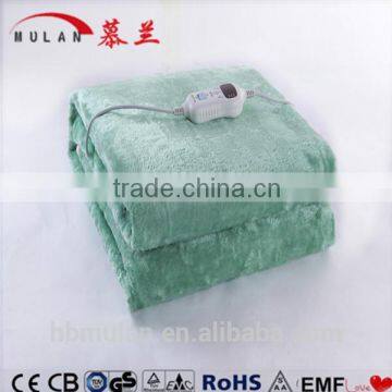 Single thermostat electric blanket