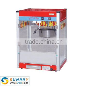 Automatic flavored popcorn machine with 8 oz CE approved commercial popcorn machine for sale (SUNRRY SY-PM8)