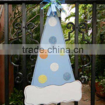 Birthday Hat Door Plaque / Acrylic Christmas Gift / Baby room door sign