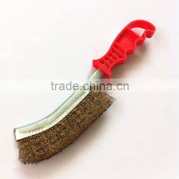 Economic scratch wire brush steel wire brass wire brush