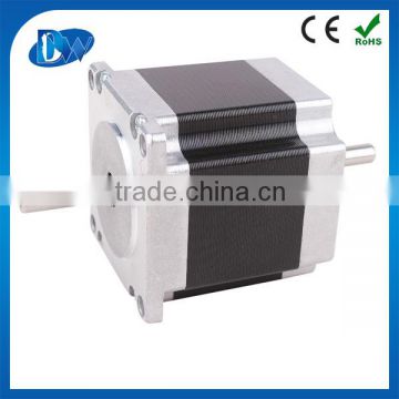 High torque 57*57mm nema 23 stepper motor dual shaft,double shaft