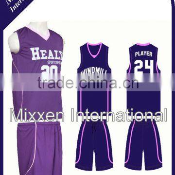 Full Sublimted High Qaulity Basket Ball Uniform photo-2