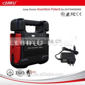 carku 12/24v Jump starter 24000mAh lithium batteries for car emergency start and instant roadside assistance