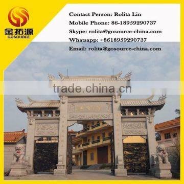 hot sale granite memorial archway