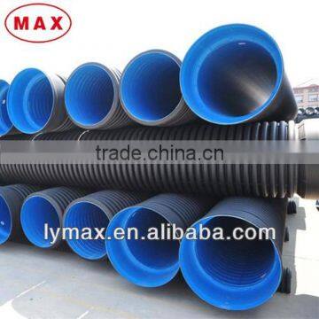 Large Diameter Corrugated Plastic Dranage Pipe used for Flooding Problem